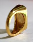 Ramses II Cartouche Ring - Gold-Plated