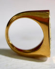 Ramses II Cartouche Ring - Gold-Plated