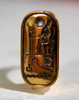 Ramses II Cartouche Ring - Gold-Plated