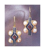 Red, White and Blue Earrings