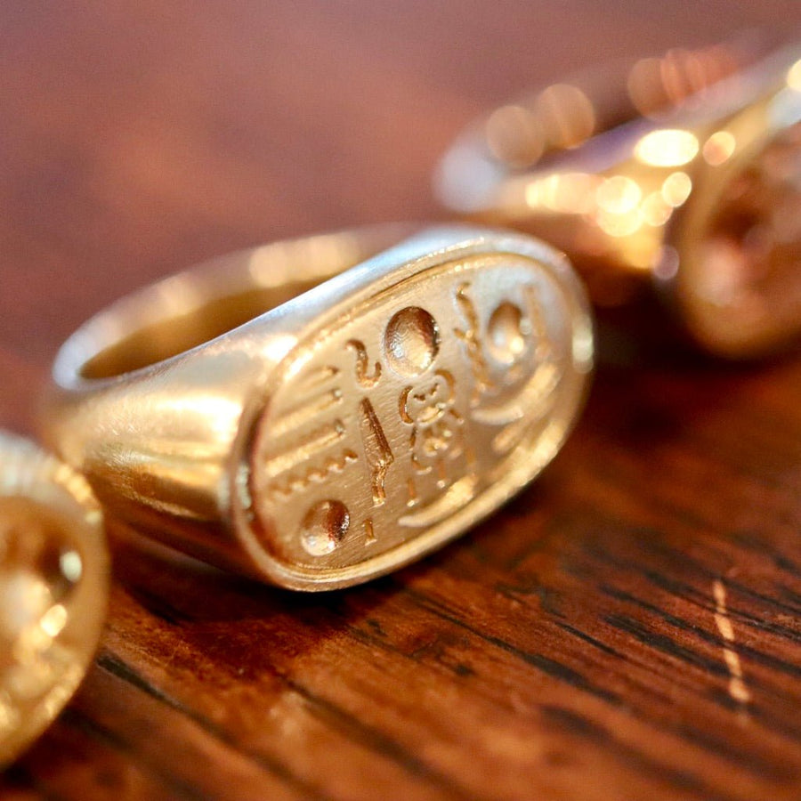 CHAKRADHARI 99.9 Pure Brass Ring Challa for Men and Women as per Ayurveda  (10) : Amazon.in: Fashion