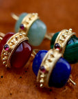 Russian Royal Malachite Earrings