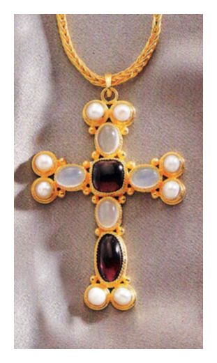 Sacre-Coeur Cross Necklace