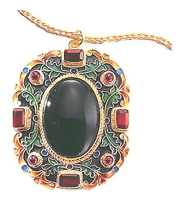 Sarah Bernhardt Onyx Necklace