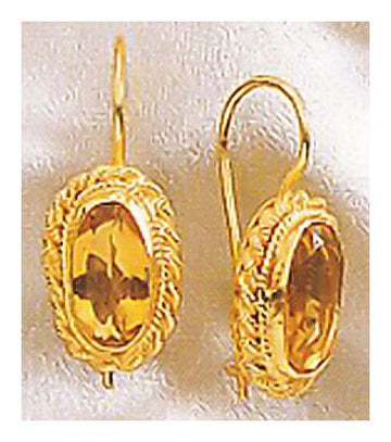 Selsey Citrine Earrings