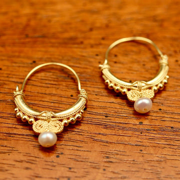 Sheherazade Pearl Earrings