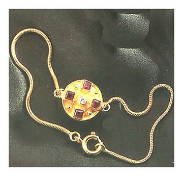 St. Albans Garnet and Cubic Zirconia Bracelet