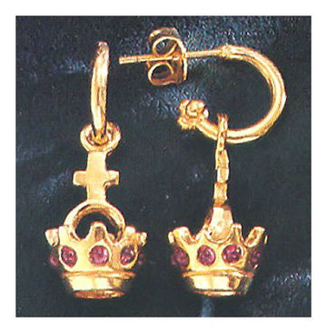 St. Petersburg Crown Earrings