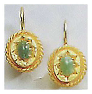 Star Of India Emerald Earrings