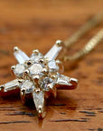 Starlight 14k Gold and Diamond Necklace