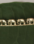 The Elephants Go Marching Brooch