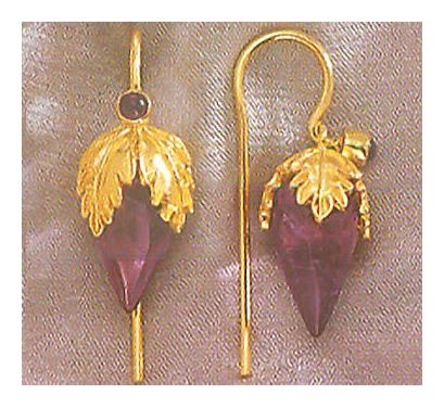 Thessaly Amethyst Earrings