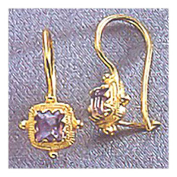 Thessaly Amethyst Earrings