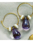 True Romance Amethyst Earrings