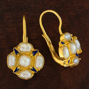 Tudor Pearl Earrings