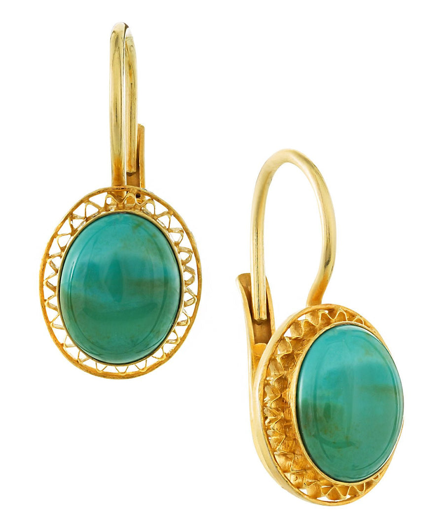 Turquoise Parlor Earrings