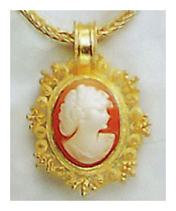 Tuscan Cameo Necklace
