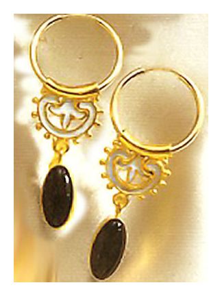 Umbria Onyx Earrings
