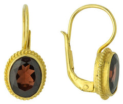 Victorian Garnet Earrings