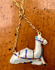 Vintage Shashi Camel Necklace