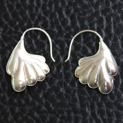 Vintage Thousand Flowers Friscia Bloom Silver Earrings